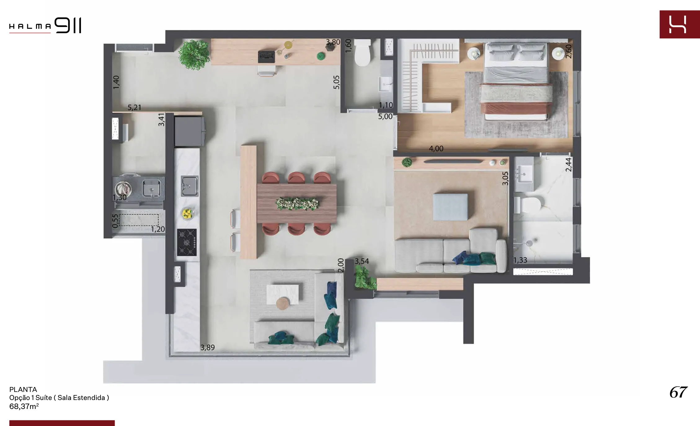 Lançamento apartamento 2 suite na Nova Campinas