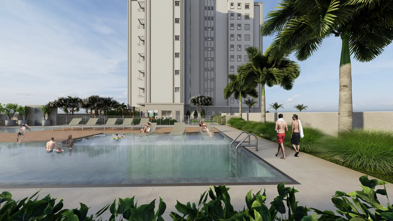 Apartamentos de 2 e 3 suítes